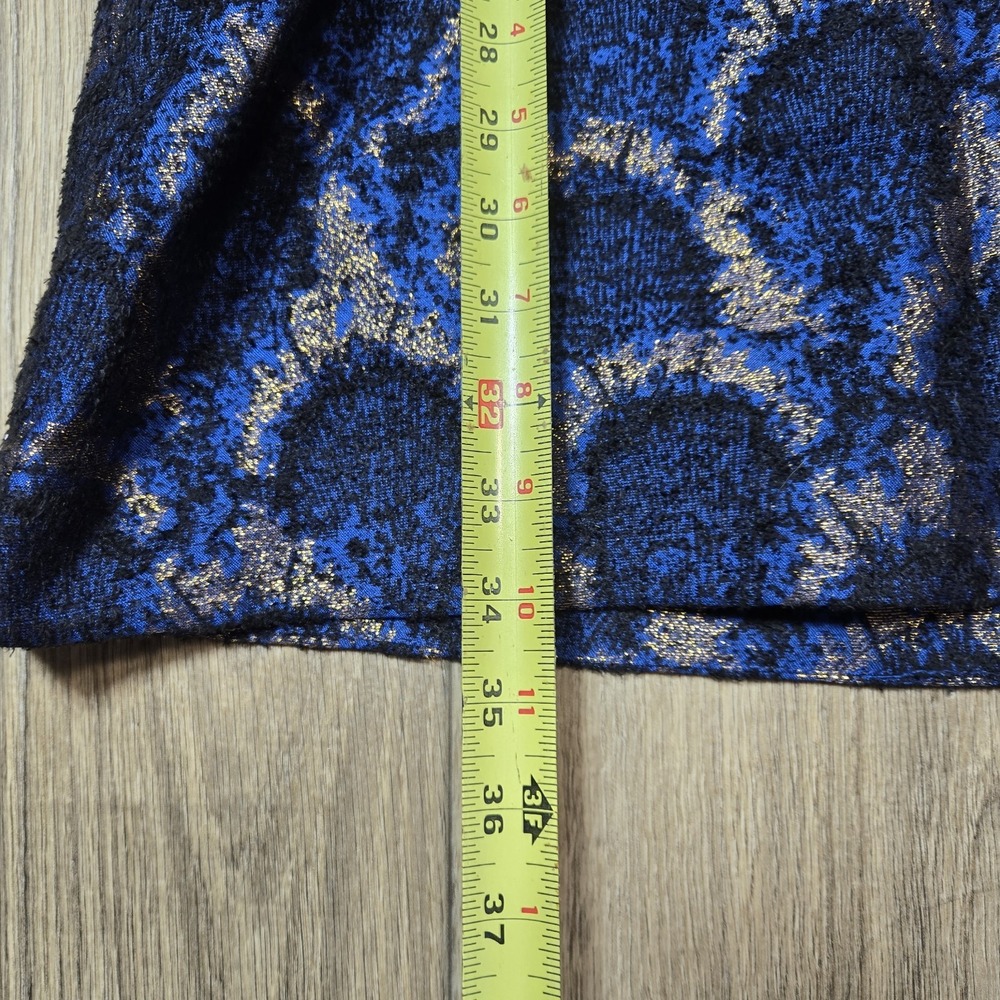 NWT J Crew Peacock Jacquard Fit and Flare Party Dress Size 9 - Picture 12 of 14